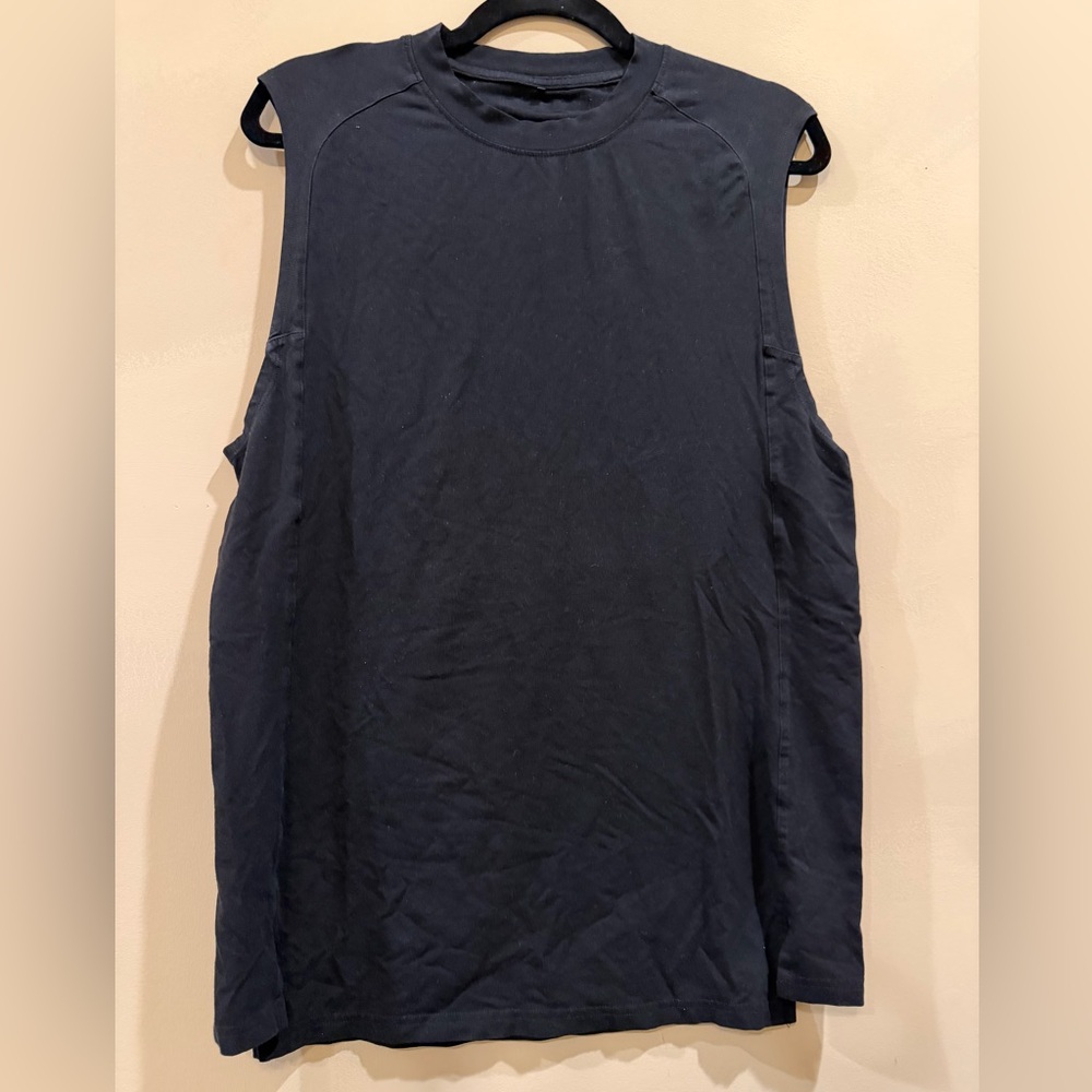 Alphalete Black Fitted Tank